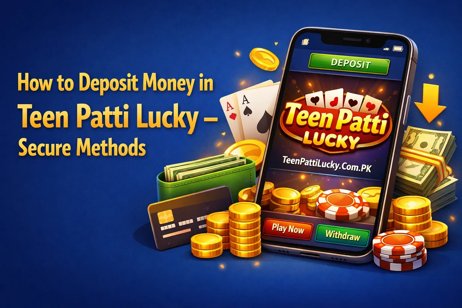 How to Deposit Money in Teen Patti Lucky