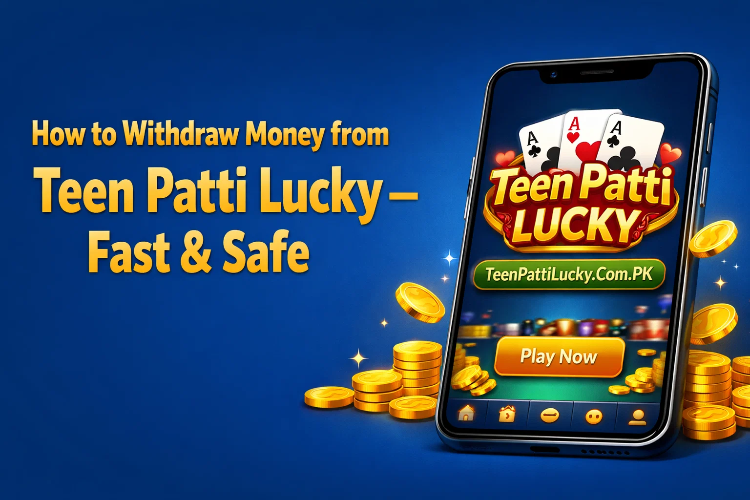 How to Withdraw Money from Teen Patti Lucky